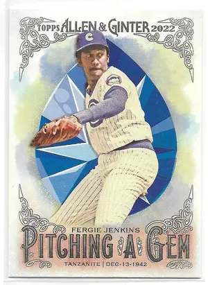 2022 Allen & Ginter Pitching A Gem #PAG-5 Fergie Jenkins