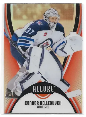 2025-26 Allure Red Rainbow #95 Connor Hellebuyck