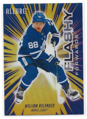 2025-26 Allure Flashy Forwards Blue #FF-4 William Nylander