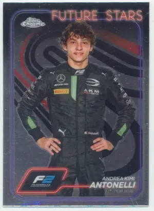 2024 Topps Chrome Formula 1 - Andrea Kimi Antonelli #22 Future Stars F2 Drivers