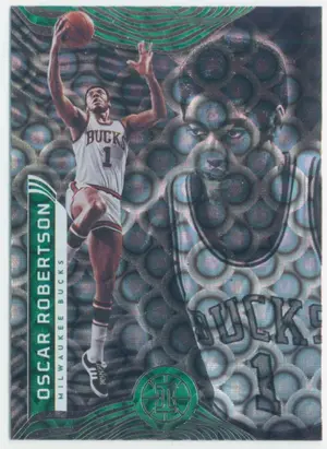 2021-22 Panini Illusions - Oscar Robertson #122 Asia Trophy Collection Parallel