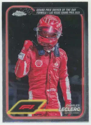 2024 Topps Chrome Formula 1 - Charles Leclerc #179 Grand Prix Driver of the Day