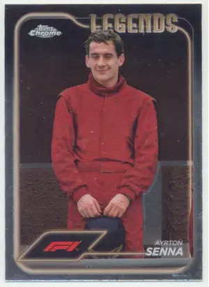 2024 Topps Chrome Formula 1 - Ayrton Senna #193 F1 Legends