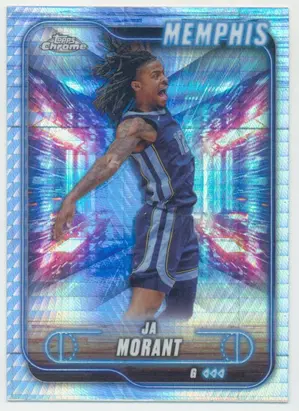 2024-25 Topps Chrome - Ja Morant #188 Prism Refractor Parallel