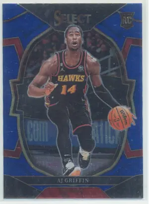 2022-23 Panini Select - AJ Griffin #88 Concourse RC Blue Parallel