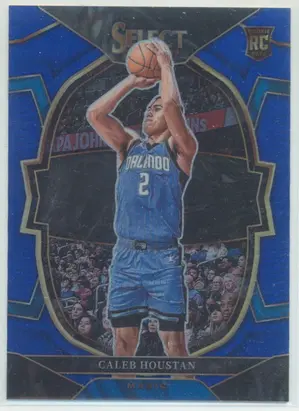 2022-23 Panini Select - Caleb Houstan #68 Concourse RC Blue Prizm Parallel