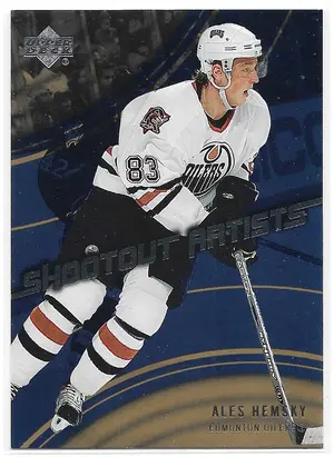 2006-07 Upper Deck Shootout Artists #SA6 Ales Hemsky