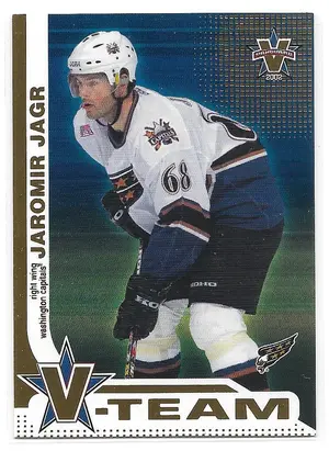 2001-02 Vanguard V-Team #20 Jaromir Jagr