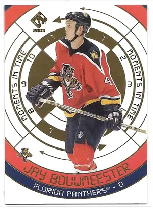 2002-03 Private Stock Reserve Moments In Time #3 Jay Bouwmeester