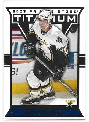 2002-03 Titanium Blue #34 Pierre Turgeon (056/450)