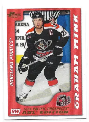2003-04 Pacific AHL Prospects Gold #65 Graham Mink (759/925)
