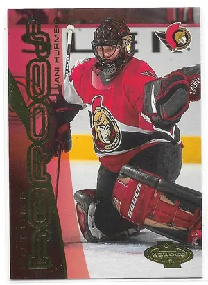 2000-01 UD Heroes #172 Jani Hurme RC