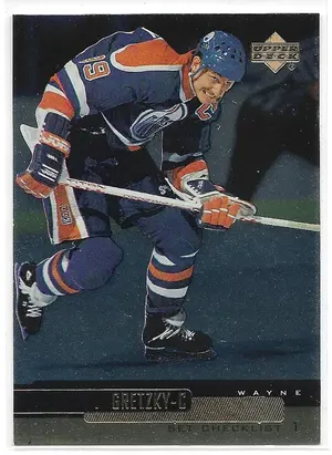 1999-00 UD Gold Reserve #134 Wayne Gretzky (Checklist)