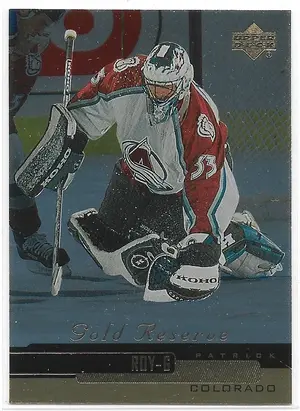 1999-00 UD Gold Reserve #210 Patrick Roy