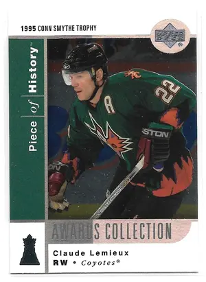 2002-03 Piece of History Awards Collection #AC21 Claude Lemieux