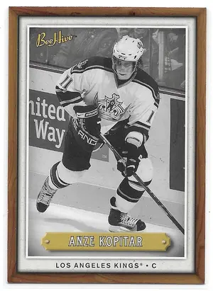 2006-07 Beehive Wood #125 Anze Kopitar RC