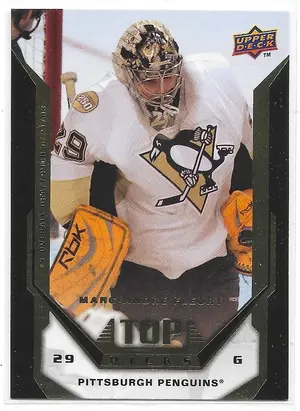 2007-08 Upper Deck Top Picks #TP3 Marc-Andre Fleury