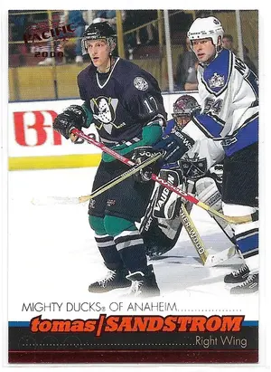 1999-00 Pacific Red #15 Tomas Sandstrom