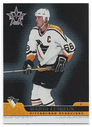 2001-02 Vanguard #80 Mario Lemieux