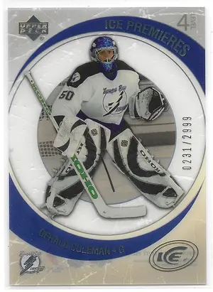 2005-06 Ice #209 Gerald Coleman RC (0231/2999)
