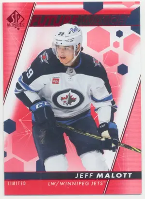 2022-23 SP AUTHENTIC - JEFF MALOTT #184 FUTURE WATCH LIMITED RED