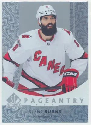 2022-23 SP AUTHENTIC - BRENT BURNS #P-20 PAGEANTRY