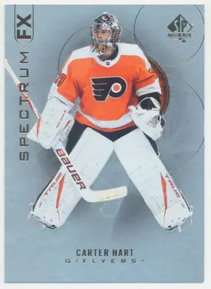 2020-21 SP AUTHENTIC - CARTER HART #S-37 SPECTRUM FX (UNCLAIMED)