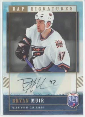 2006-07 BE A PLAYER - BRYAN MUIR #BM SIGNATURES