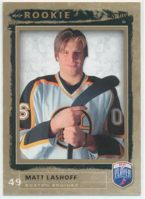 2006-07 BE A PLAYER - MATT LASHOFF #228 ROOKIE 594/999