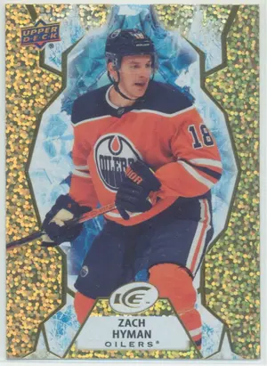 2021-22 UPPER DECK ICE - ZACH HYMAN #50 GOLD