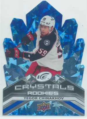 2021-22 UPPER DECK ICE - YEGOR CHINAKHOV #IC-57 ICE CRYSTALS