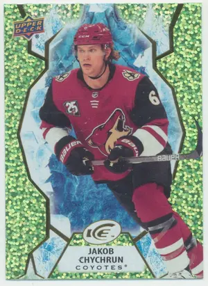 2021-22 UPPER DECK ICE - JAKOB CHYCHRUN #34 GREEN