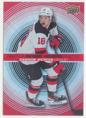 2022-23 TIM HORTONS - DAWSON MERCER #PM-8 IN MOTION PHENOMS