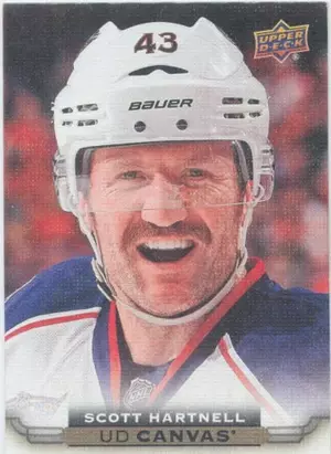 2015-16 UPPER DECK - SCOTT HARTNELL #C25 UD CANVAS