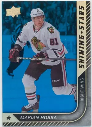 2015-16 UPPER DECK - MARIAN HOSSA #SS-36 SHINING STARS ROYAL BLUE