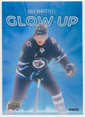 2025-26 UPPER DECK - COLE PERFETTI #GU-20 GLOW-UP