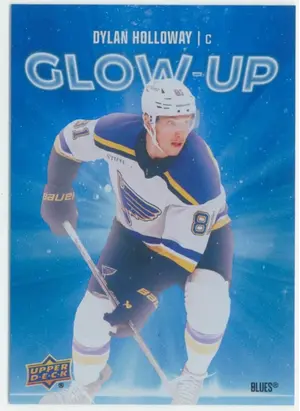 2025-26 UPPER DECK - DYLAN HOLLOWAY #GU-23 GLOW-UP