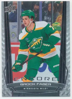 2025-26 UPPER DECK - BROCK FABER #E-60 ENCORE