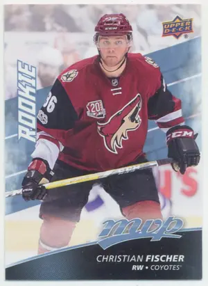 2017-18 UPPER DECK MVP - CHRISTIAN FISCHER #239 ROOKIE
