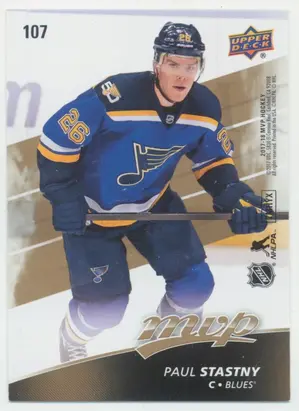 2017-18 UPPER DECK MVP - PAUL STASTNY #107 PUZZLE