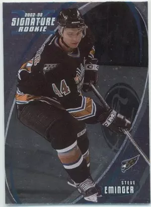 2002-03 SIGNATURE SERIES - STEVE EMINGER #200 ROOKIE
