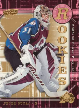 2005-06 POWER PLAY - PETER BUDAJ #169 ROOKIES