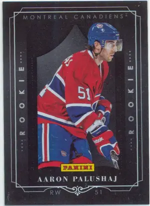 2011-12 PLAYER OF THE DAY - AARON PALUSHAJ #POD-AP BLACK BORDER