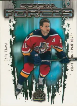 2000-01 SP AUTHENTIC - PAVEL BURE #SF4 SPECIAL FORCES