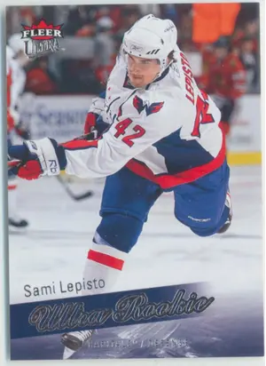 2008-09 FLEER ULTRA - SAMI LEPISTO #225 ROOKIE