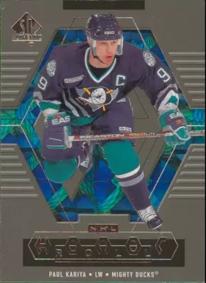 1999-00 SP AUTHENTIC - PAUL KARIYA #HR1 HONOR ROLL