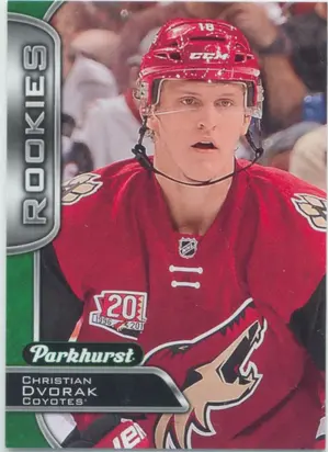 2016-17 PARKHURST - CHRISTIAN DVORAK #383 ROOKIE