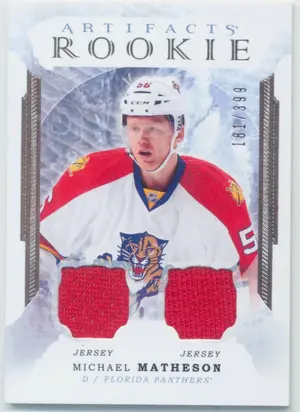 2016-17 ARTIFACTS - MICHAEL MATHESON #167 ROOKIE 181/399
