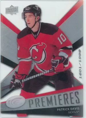 2008-09 ICE - PATRICK DAVIS #112 ICE PREMIERES 1601/1999