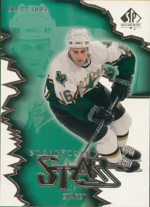 2000-01 SP AUTHENTIC - BRETT HULL #ST2 SIGNIFICANT STARS